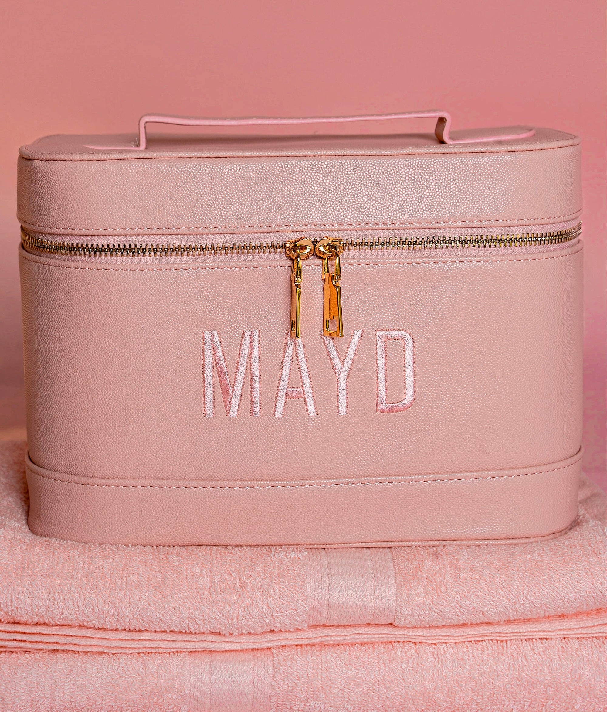 Pink Vanity Bag – MAYD COSMETICS